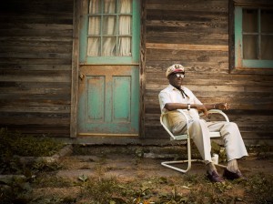 Photo of Captain Luke II - Blues singer Captain Luke at the Music Makers Organization home base in Hillsborough North Carolina - by Jimmy Williams