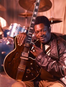 B.B. King & Lucille before a show at Club Paradise in 1972. (Charles Nicholas/The Commercial Appeal)